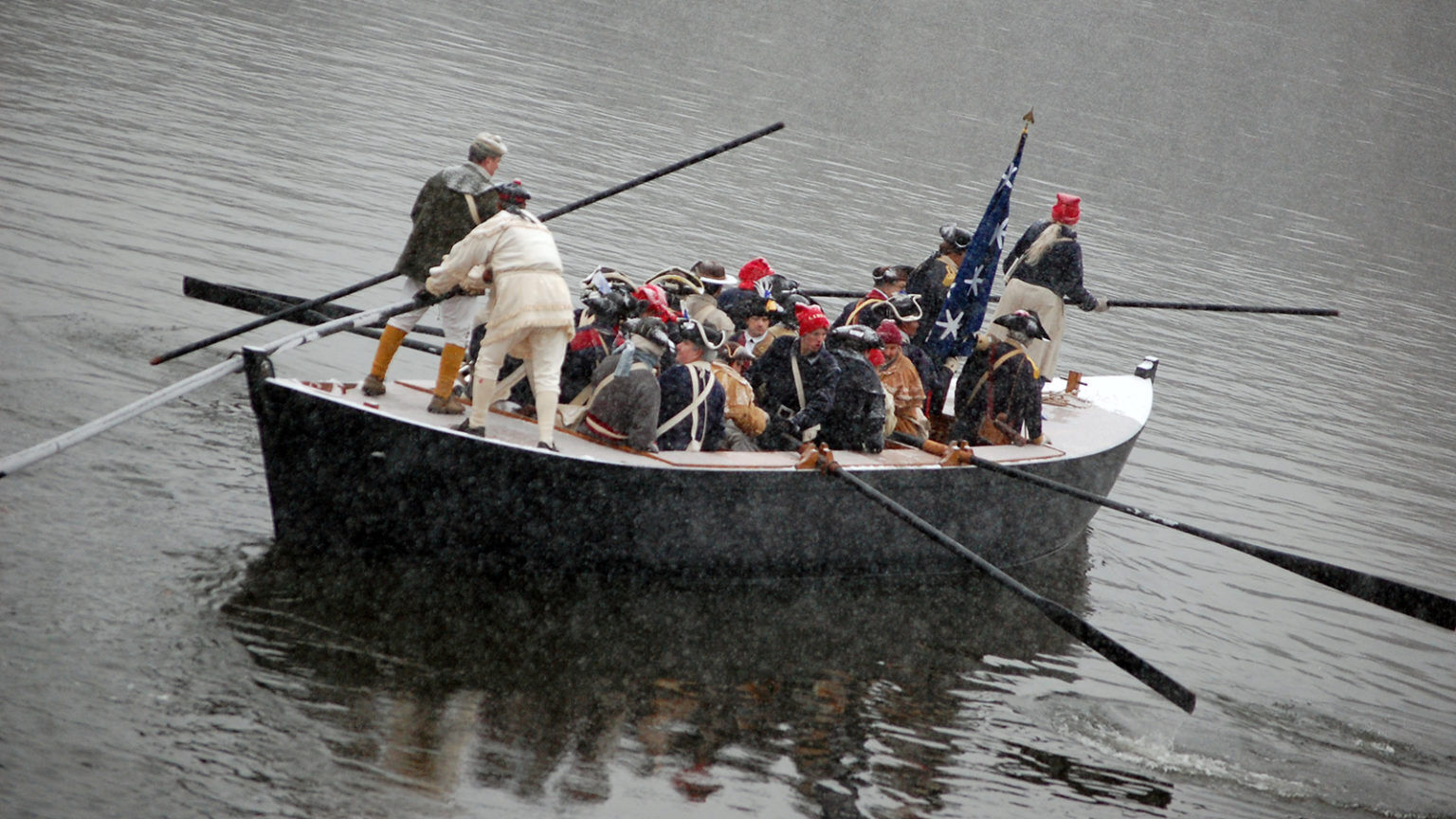 Washington Crossing Reenactment, Bucks County, Pennsylvania